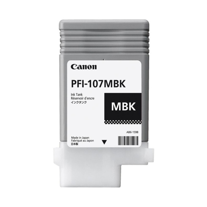 Чернильный картридж Canon Ink Tank PFI-107 Matte Black